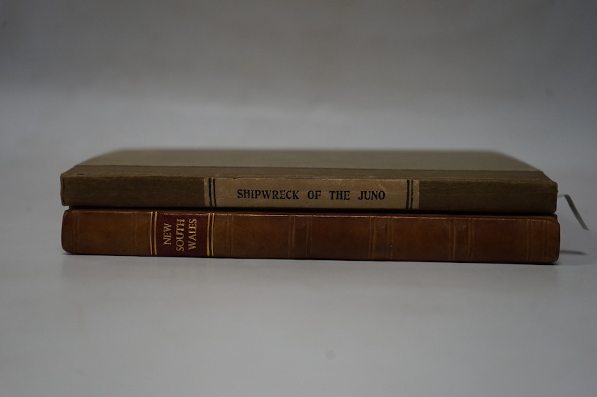 Meredith, Louise Ann - Notes and Sketches of New South Wales During A Residence in that Colony From 1839 to 1844 by Mrs Charles Meredith. London Murray 1844. Contemporary Society of Writers To The Signet calf binding wit